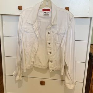 White Jean jacket
